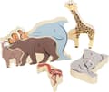 Miniatyrbild 3 av 6: Träpussel Djur Zoo-pussel för yngre små fötter