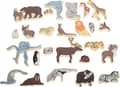 Miniatyrbild 2 av 6: Träpussel Djur Zoo-pussel för yngre små fötter
