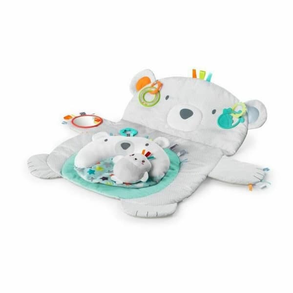 Lekmatta Bright Starts Polar Bear Tummy Time Prop & Play ™