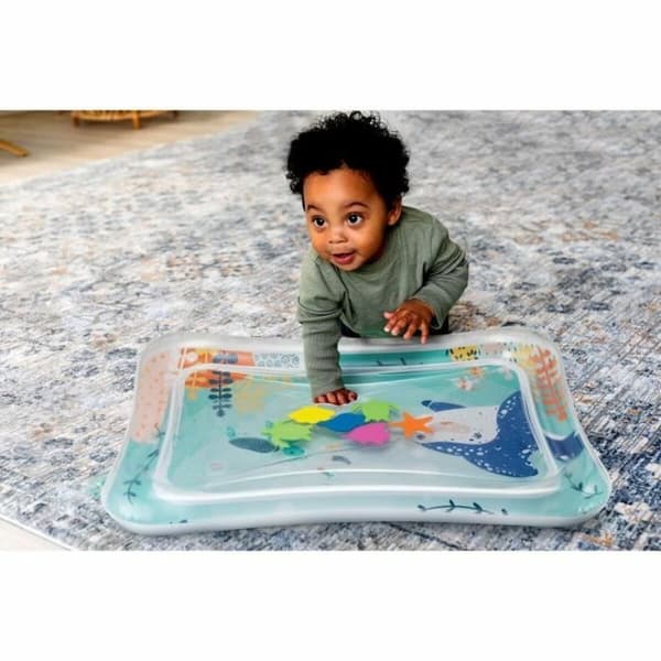 Oppblåsbar lekematte med vann for baby Infantino Flerfarget Havet