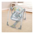 Pikkukuva 3 / 9: Rocking Chair Ingenuity Compact Swing - Hugs & Hoots White Grey