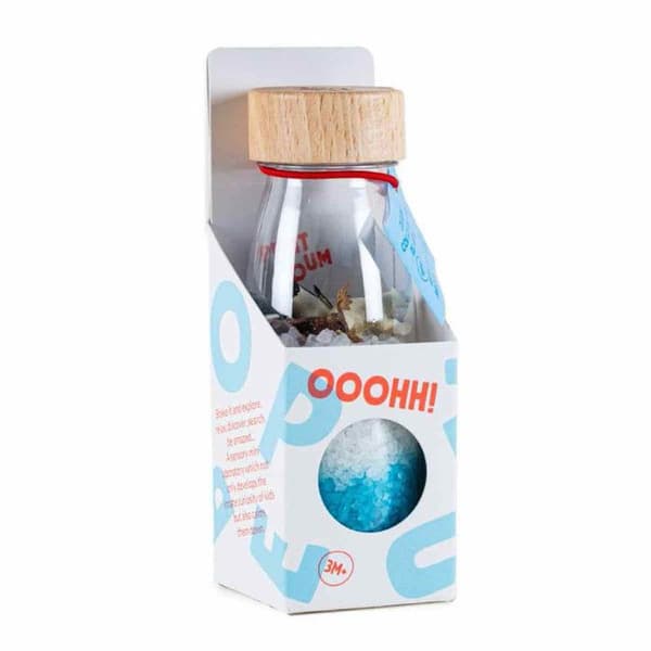 Spy Sensory Bottle - Arctic - Baby - Blå - 3 månader - Petit Boum