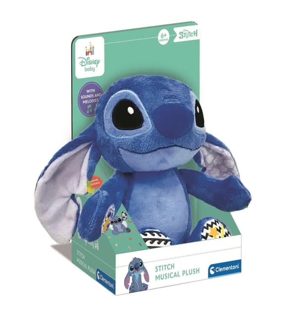 Disney Baby Stitch Plys med lyd
