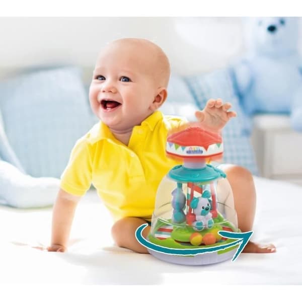 Djurbollsritt - Baby Clementoni - Blandat - Beige - Från 6 månader