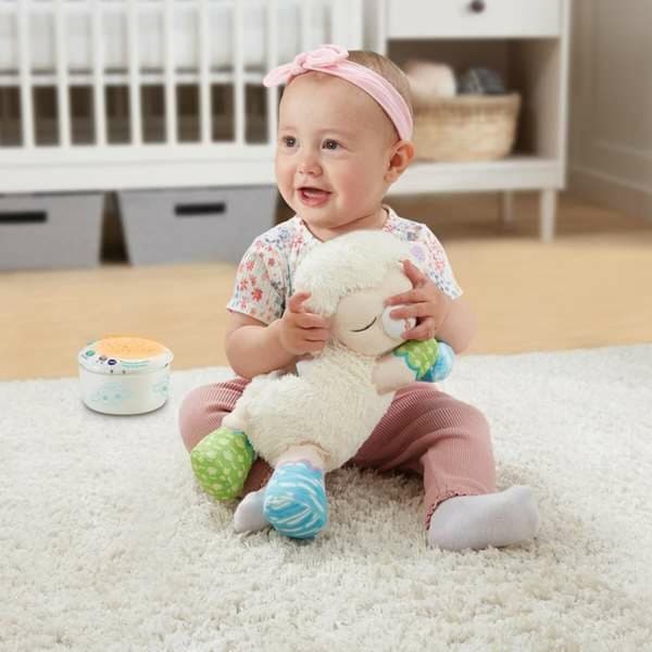Kramgott Får med LED-Projektor Vtech Sweet Dreams 15 x 32 x 12 cm