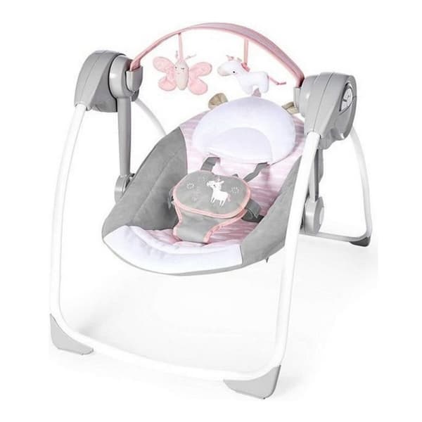 Gungstol Ingenuity Compact Swing - Flora Ljusrosa