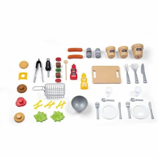 Leksakskök Smoby Garden Kitchen Grill 43 Delar