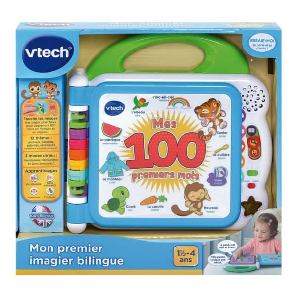 Opettavainen peli Vtech My First Bilingual Picture Book