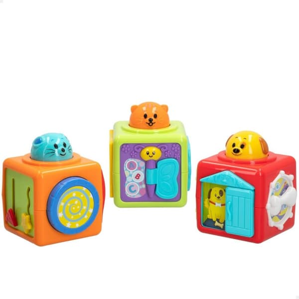 Taitopeli vauvalle Winfun 3 Kappaletta 8 x 24,5 x 8 cm (6 osaa)