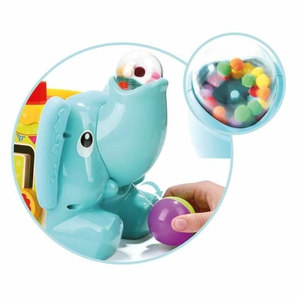 Jouett Cube Motor - Bino - Elefant - Trä, Metall, Plastik - 27,2x19x27,2 cm - Blandat