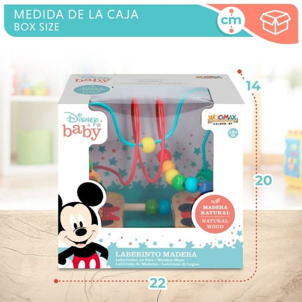 Aktivitetscenter Disney 4 enheder 21,5 x 18,5 x 13,5 cm