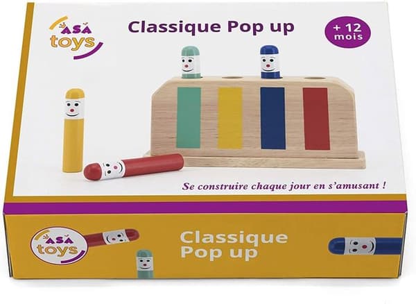 Asa Toys - Klassisk Pop up - BYXA