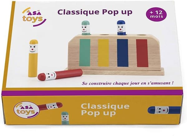 Asa Toys - Klassisk Pop up - BYXA