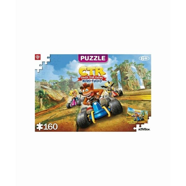 Pussel Cenega Publishing Crash Team Racing Nitro-Fueled 160 Delar