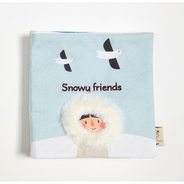 ThreadBear Book - Baby Activity Book - Snowy Friends - (TB4082)