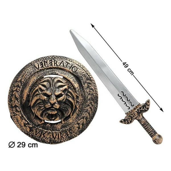 Maskeraddräktsaccessoarer Medeltida krigare