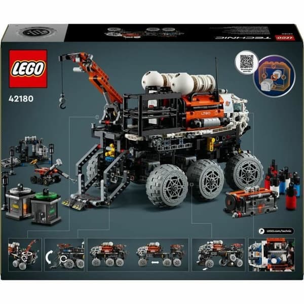Rakennussetti Lego Technic 42180 Mars Manned Exploration Rover Monivärinen 1599 Kappaletta