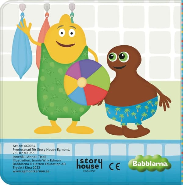 Bada med Babblarna Badbok