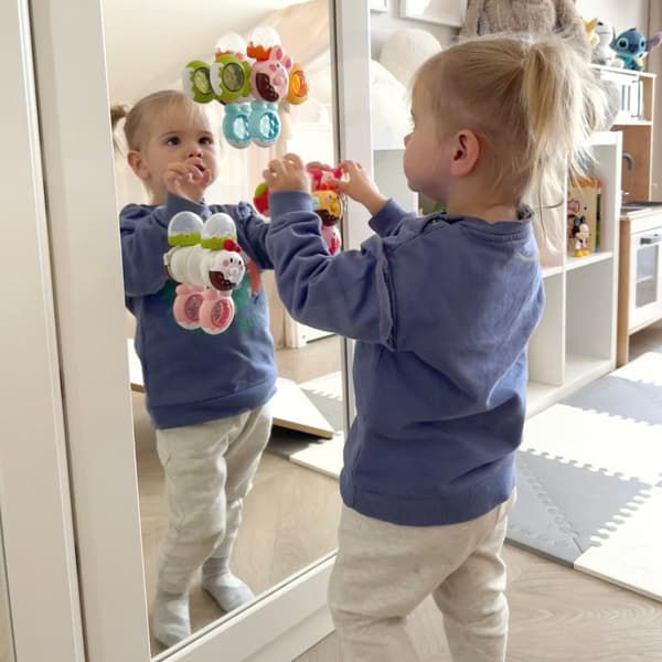 woopie baby spinner sensorisk legetøj bi kylling kanin udskiftelig 3 stk