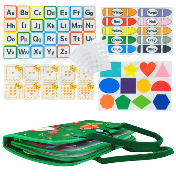 WOOPIE Montessori -koulutuslaukkukirja - joulupainos