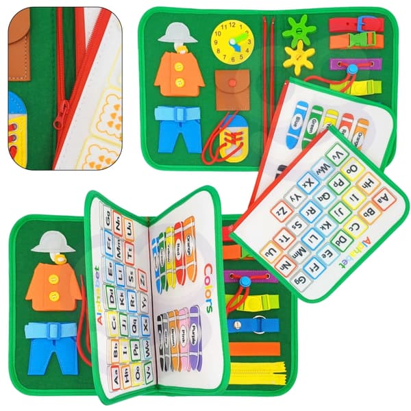 WOOPIE Montessori -koulutuslaukkukirja - joulupainos