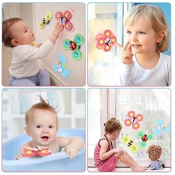 3st Baby Sucker Spinning  Toy fidget spinner Spinner Badleksak