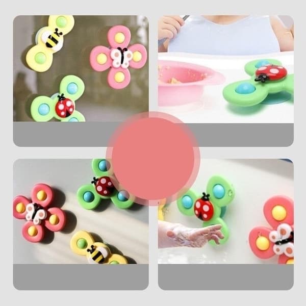3st Baby Sucker Spinning  Toy fidget spinner Spinner Badleksak