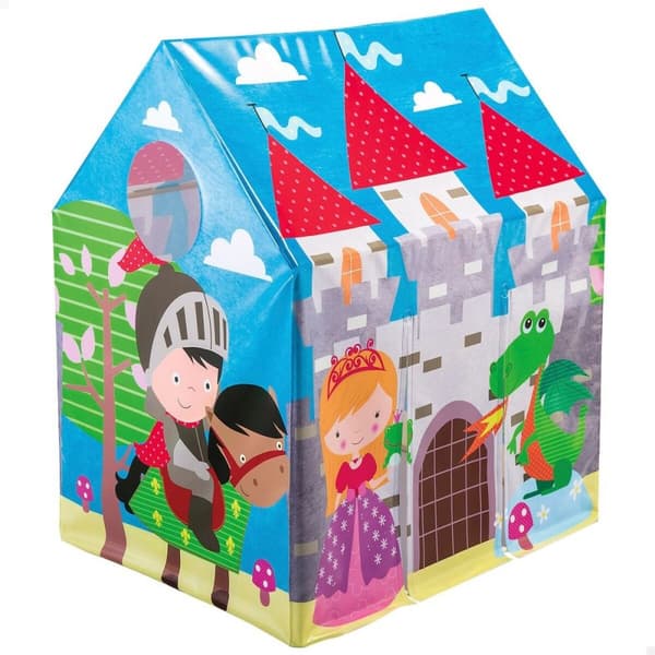 Børnehus til Spil Intex Slot 95 x 107 x 75 cm (6 enheder)