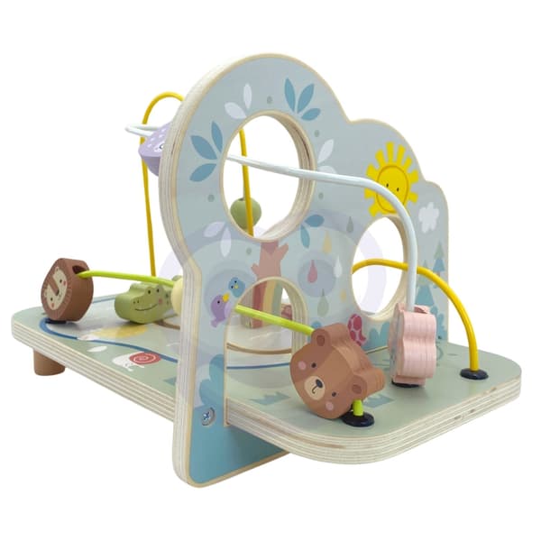 TOOKY TOY Træ Motor Loop Skovlabyrint