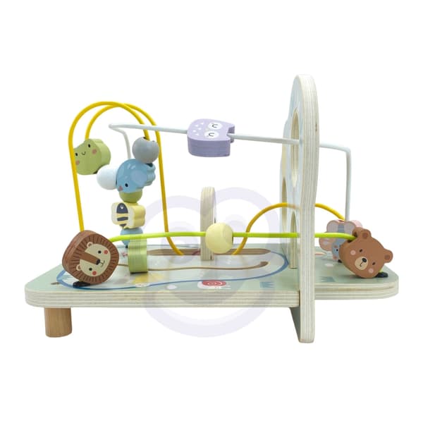 TOOKY TOY Træ Motor Loop Skovlabyrint