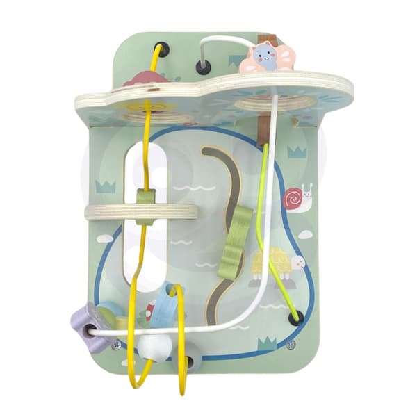 TOOKY TOY Træ Motor Loop Skovlabyrint
