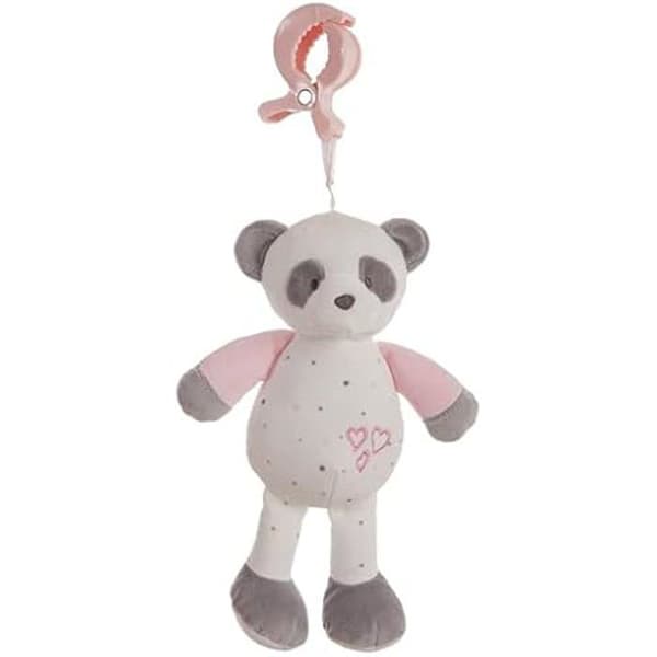 Leksak - CREACIONES LLOPIS - Rosa Baby Panda Clip - Plast - 25 cm - För blandade bebisar