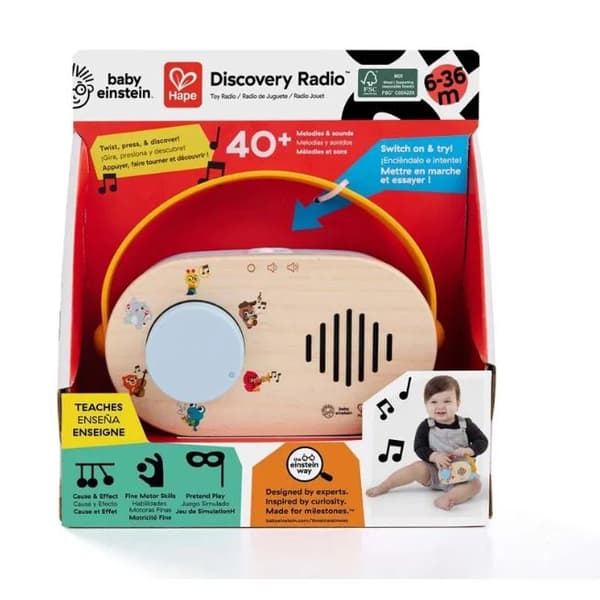 Hape Baby Einstein Activity Toy Radio