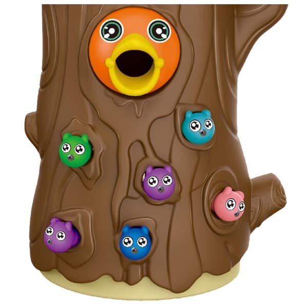 WOOPIE Magneettinen Arcade-peli Catch the Bug 2 Woodpeckers + 10 Bugs