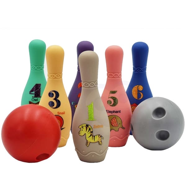 WOOPIE BABY Sensorisk Bowling för Spädbarn 8 st.