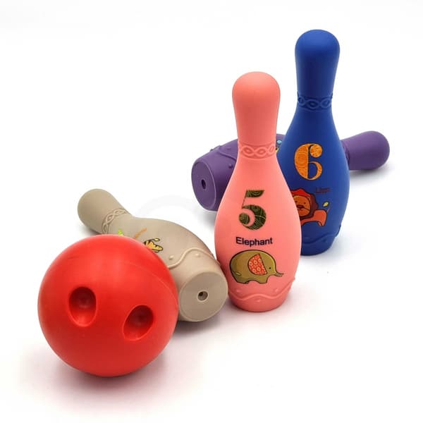 WOOPIE BABY Sensorisk Bowling för Spädbarn 8 st.