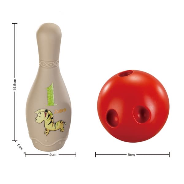 WOOPIE BABY Sensorisk Bowling för Spädbarn 8 st.