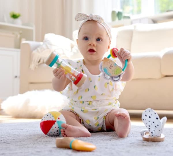 Hape 5-i-1 Sensoriskt Lekset till Baby