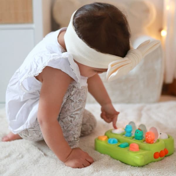 WOOPIE BABY pædagogisk legetøj pop-up dinosaurer