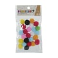 Miniatyrbild 2 av 3: Pysselmaterial Pincello Bollar Multicolour Ø 2 cm 12 antal