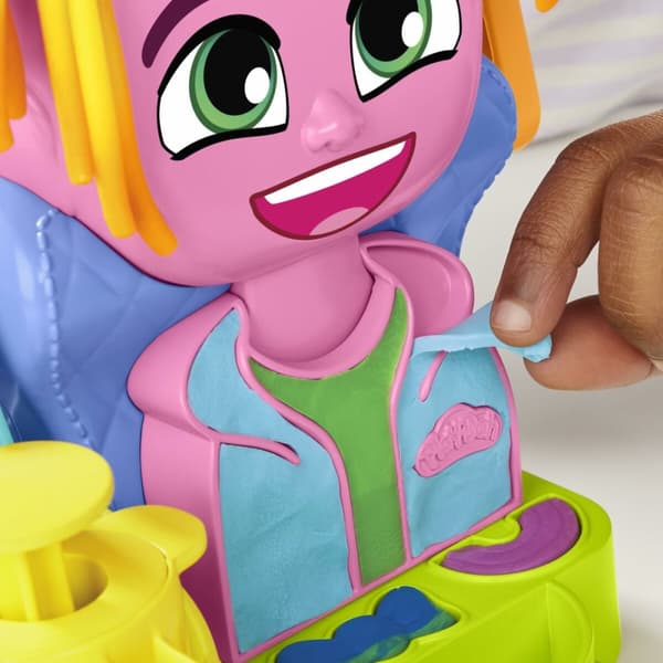 Muovailuvahapeli Hasbro Playdoh Lisätarvikkeet 6 purkkia Hiukset