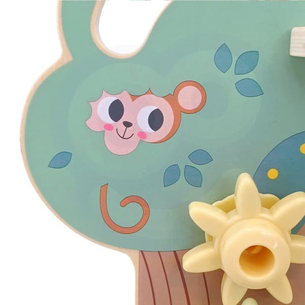 WOOPIE GREEN Montessori 4 in 1 Ball Track Activity Tree FSC