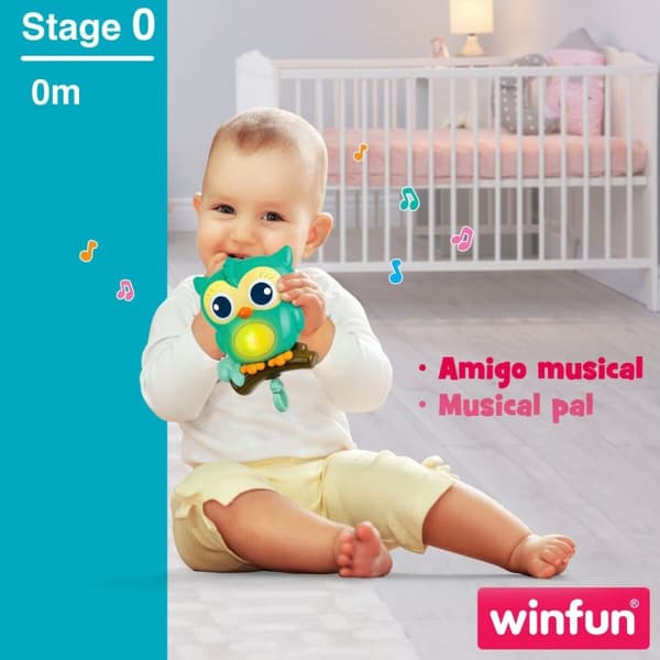 Sängmobil Winfun Skog 3 i 1 31,5 x 42 x 24,5 cm Plast (4 antal)
