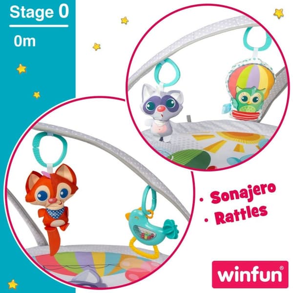 Legetæppe Winfun Skov (2 enheder)