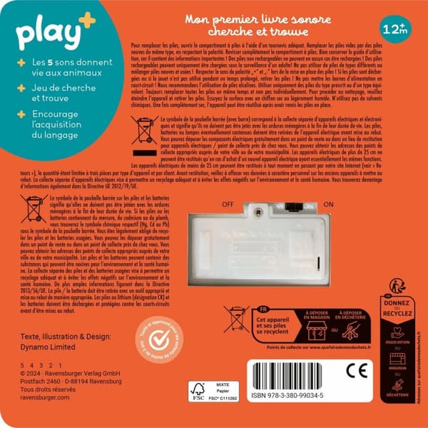 Ensimmäinen musiikkikirjani Ravensburger 13099034