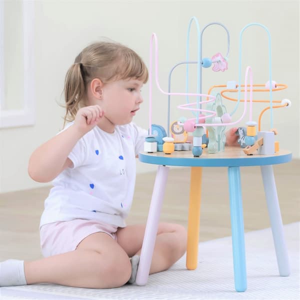 VIGA PolarB Træ Pædagogisk Bord Manipulerende Interlacing Montessori