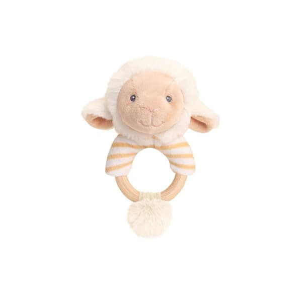 Keel Toys Keeleco mjuk baby skallra 14 cm