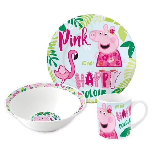 Stor - 3 pcs. Gift Set - Peppa Pig (20165)