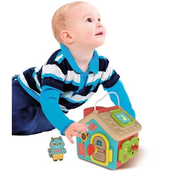 Clementoni - Montessori - Mitt aktivitetshus - Hus och karaktär
