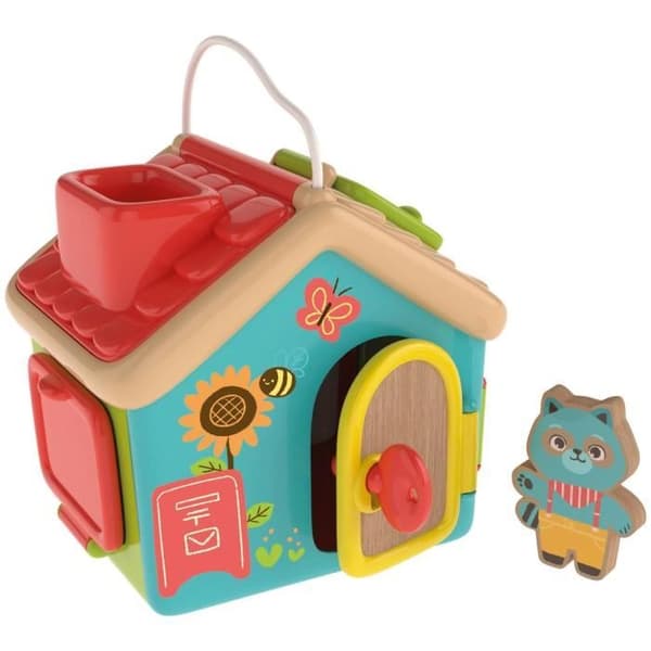 Clementoni - Montessori - Mitt aktivitetshus - Hus och karaktär